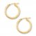 Hoop Earrings 14K Yellow Gold 20mm