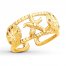 Beach Toe Ring 14K Yellow Gold