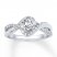 Diamond Engagement Ring 5/8 ct tw Pear-shaped 14K White Gold