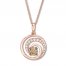 Le Vian Diamond Necklace 5/8 carat tw 14K Strawberry Gold