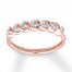 Diamond Anniversary Band 1/4 ct tw Round-cut 10K Rose Gold