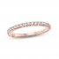 Monique Lhuillier Bliss Diamond Wedding Band 1/3 ct tw Round-cut 18K Rose Gold