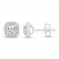 Diamond Earrings 1-1/2 ct tw 10K White Gold
