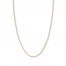 16" Textured Rope Chain 14K Yellow Gold Appx. 1.56mm