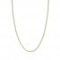 16" Textured Rope Chain 14K Yellow Gold Appx. 1.56mm