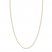 Adjustable 22" Wheat Chain 14K Yellow Gold Appx. 1.02mm