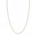 Adjustable 22" Wheat Chain 14K Yellow Gold Appx. 1.02mm