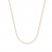 Cable Chain Necklace 14K Yellow Gold 24" Length