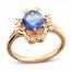 Le Vian Tanzanite Ring 1/6 ct tw Diamonds 14K Strawberry Gold