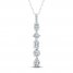 Everything You Are Diamond Necklace 3/4 ct tw 10K White Gold 18"