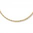 Rope Necklace 14K Yellow Gold 20" Length