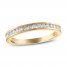 Diamond Wedding Band 1/3 ct tw Round-cut 14K Yellow Gold