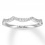 Neil Lane Diamond Wedding Band 1/6 ct tw 14K White Gold