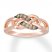 Le Vian Diamond Ring 1/6 ct tw Round-cut 14K Strawberry Gold
