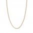 20" Textured Rope Chain 14K Yellow Gold Appx. 2.3mm