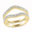 THE LEO Ideal Cut Diamond Enhancer Band 3/4 ct tw 14K Yellow Gold