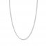 18" Textured Rope Chain 14K White Gold Appx. 1.8mm