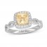 Neil Lane Yellow Diamond Engagement Ring 2 ct tw 14K Gold