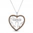 Le Vian Chocolatier Diamond Necklace 5/8 ct tw 14K Vanilla Gold 18"