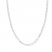 18 Link Chain Necklace 14K White Gold Appx. 3.85mm