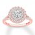 Diamond Engagement Ring 1-1/4 ct tw Round-cut 14K Gold