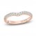 Monique Lhuillier Bliss Diamond Wedding Band 3/8 ct tw Round-cut 18K Rose Gold