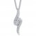 Ever Us Necklace 1/2 ct tw Diamonds 14K White Gold