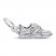 Sneaker Charm Sterling Silver