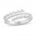 Diamond Ring 1/3 ct tw Round-cut 10K White Gold