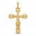 Men's Cross Pendant 10K Yellow Gold