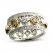 Le Vian Couture Diamond Ring 1-1/5 ct tw 18K Two-Tone Gold