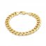 Cuban Chain Bracelet 10K Yellow Gold 7.5"