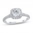 Lab-Created Diamonds by KAY Engagement Ring 1-1/4 ct tw Round-Cut 14K White Gold