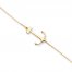 Anchor Bracelet 14K Yellow Gold