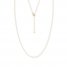 16" Adjustable Box Chain 14K Yellow Gold Appx. .55mm