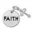 Faith Charm Sterling Silver