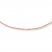Rope Chain Necklace 10K Rose Gold 24" Length