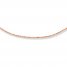 Rope Chain Necklace 10K Rose Gold 24" Length