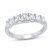 Diamond Anniversary Ring 1-1/2 ct tw Emerald-cut 14K White Gold