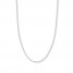 20" Franco Chain 14K White Gold Appx. 1.1mm
