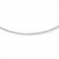 Rope Chain Necklace Sterling Silver 20" Length