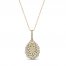 Le Vian Diamond Necklace 7/8 ct tw 14K Honey Gold 18"