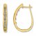 Previously Owned Diamond Hoop Earrings 1/2 cttw 14K Yellow Gold