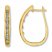 Previously Owned Diamond Hoop Earrings 1/2 cttw 14K Yellow Gold