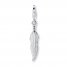 Feather Charm Sterling Silver