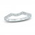 Monique Lhuillier Bliss Diamond Wedding Band 1/5 ct tw Round-cut 18K White Gold