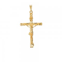 Crucifix Charm 14K Yellow Gold