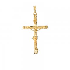 Crucifix Charm 14K Yellow Gold