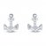 Anchor Earrings Sterling Silver