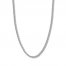30" Rope Chain 14K White Gold Appx. 4.9mm